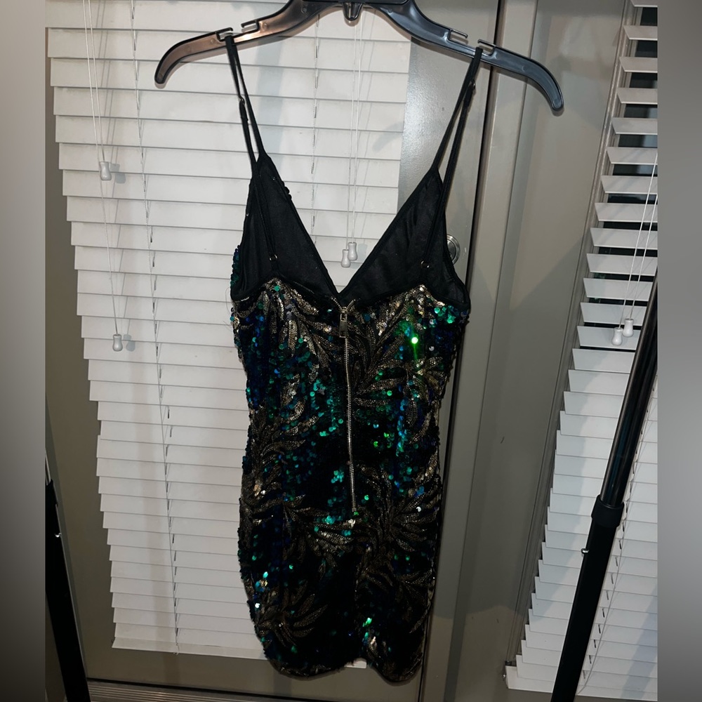 Sequined Cocktail Dress